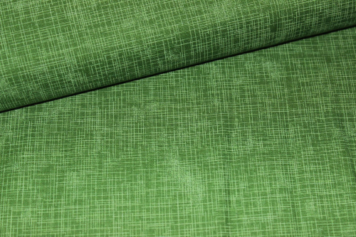 Designerbaumwollstoff Quilters Linen -  Grass  (10 cm)